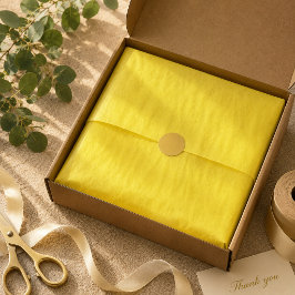 Goldene Stille Seidenpapier