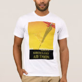 Goldene Strahl ~ Luft-Gewerkschaft T-Shirt (Vorderseite)