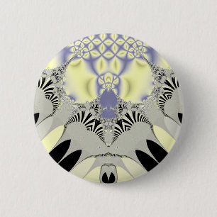 Goldene Strahlen Button