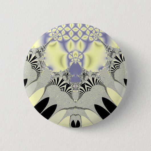 Goldene Strahlen Button (Vorderseite)