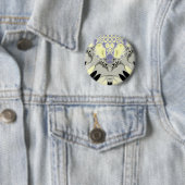 Goldene Strahlen Button (Beispiel)