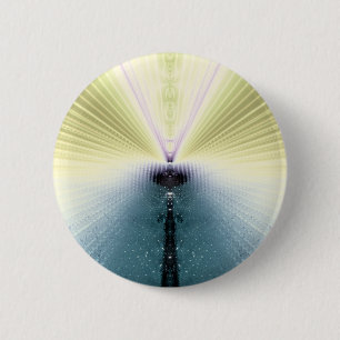 Goldene Strahlen Button