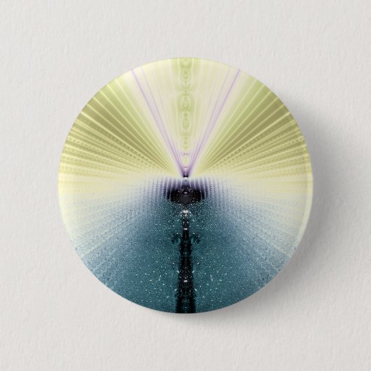 Goldene Strahlen Button (Vorderseite)