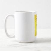 Goldene Strahlen durch eine große Ananas Kaffeetasse (Links)