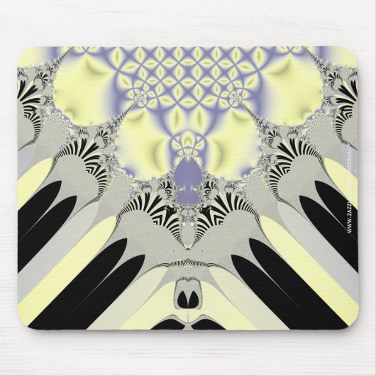 Goldene Strahlen Mousepad (Vorne)