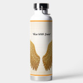 Goldene Strahlung Trinkflasche (links)