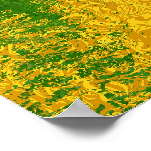 Goldene Straße Poster (Ecke)