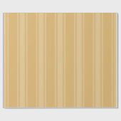 Goldene Streifen Geschenkpapier (Flach)