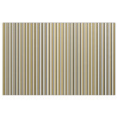 Goldene Streifen, Schwarz-Weiß-Muster Stoff (Fat Quarter (45,7 x 55,9 cm))