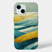 Goldene Stunde Abstraktes geometrisches Muster Case-Mate iPhone Hülle (Rückseite)