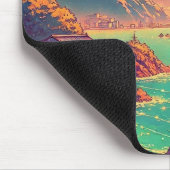 Goldene Stunde am Meer Mousepad (Ecke)