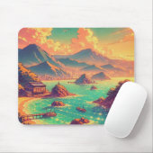 Goldene Stunde am Meer Mousepad (Mit Mouse)