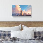 Goldene Stunde, Aufsteigend Leinwanddruck (Insitu (Schlafzimmer))