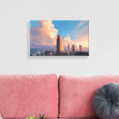 Goldene Stunde, Aufsteigend Leinwanddruck (Insitu (Wohnzimmer))