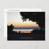 Goldene Stunde bei Currituck Sound Postkarte (Vorne/Hinten)