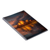 Goldene Stunde bei Sydney Opera House Notebook Notizblock (Rechte Seite)