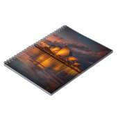 Goldene Stunde bei Sydney Opera House Notebook Notizblock (Linke Seite)