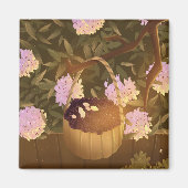 Goldene Stunde BlackBerry-Körbe Magnetband-Foto Magnet (Vorne)