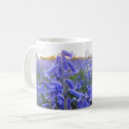 Goldene Stunde Bluebells - Personalisierter Mutter Kaffeetasse