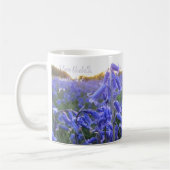 Goldene Stunde Bluebells - Personalisierter Mutter Kaffeetasse (Links)