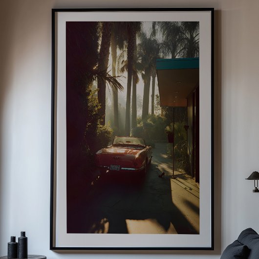 Goldene Stunde Entdeckungsreise nach Kalifornien Poster