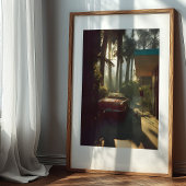 Goldene Stunde Entdeckungsreise nach Kalifornien Poster