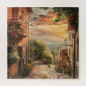 Goldene Stunde in der Italienischen Alley Puzzle (Vertikal)