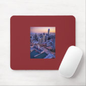 Goldene Stunde Luftbild von San Francisco City Mousepad (Mit Mouse)