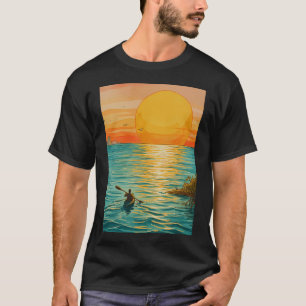 Goldene Stunde paddeln T-Shirt