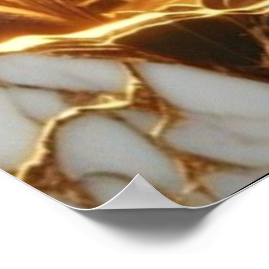 Goldene Stunde Poster (Ecke)