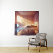 Goldene Stunde Schlafzimmer Glühen - Gemütliche Dr Wandteppich (Beispiel)