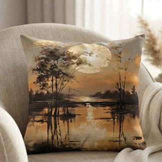 Goldene Stunde Sonnenuntergang Kissen