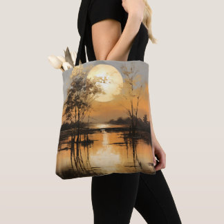 Goldene Stunde Sonnenuntergang Tasche