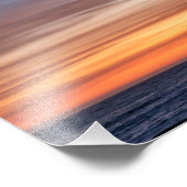 Goldene Stunde Sonnenuntergang - Venice Beach, CA Fotodruck (Ecke)