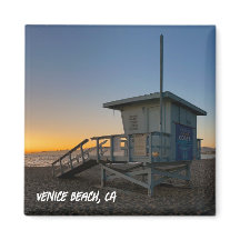 Goldene Stunde Sonnenuntergang - Venice Beach, CA