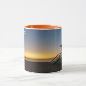 Goldene Stunde Sonnenuntergang - Venice Beach, CA Tasse (Zentrum)