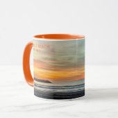 Goldene Stunde Sonnenuntergang - Venice Beach, CA Tasse (Vorderseite Links)