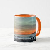 Goldene Stunde Sonnenuntergang - Venice Beach, CA Tasse (VorderseiteRechts)