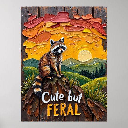 Goldene Stunde Wächter: Raccoon mit Blick auf das Poster (Vorne)