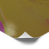 Goldene Stunden Reads: Schwarze Frau Entspannen im Poster (Ecke)