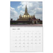 goldene Stupa 2025 Kalender (Mär 2027)