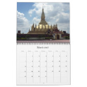goldene Stupa 2026 Kalender (Mär 2027)