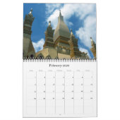 goldene Stupa 2026 Kalender (Feb 2026)