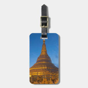 Goldene Stupa Pagoga Gepäckanhänger