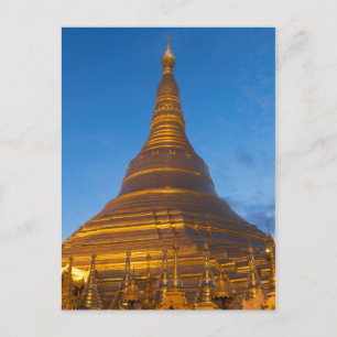 Goldene Stupa Pagoga Postkarte