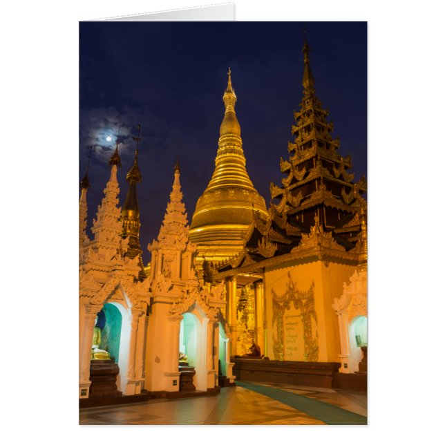 Goldene Stupa und Tempel (Vorne)