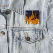 Goldene Stupa und Tempel Button (Beispiel)