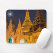 Goldene Stupa und Tempel Mousepad (Mit Mouse)