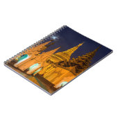 Goldene Stupa und Tempel Notizblock (Linke Seite)