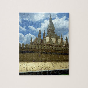 goldene Stupa Vientiane Puzzle
